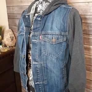 Levi's Jean Jacket with hood